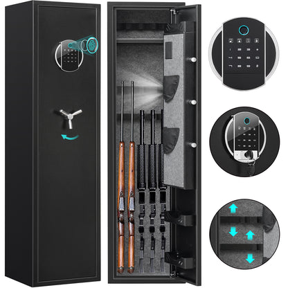 XB-G2Q-138W Fingerprint Keypad Gun Safe