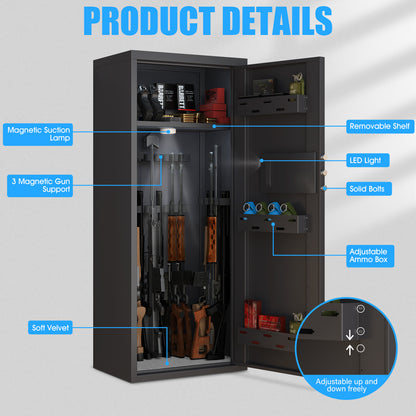 XB-AK-1 Large Unassembled Gun Rifle Safe