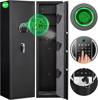 XB-G2-145W Fingerprint Gun Safes for Rifles and Shotguns