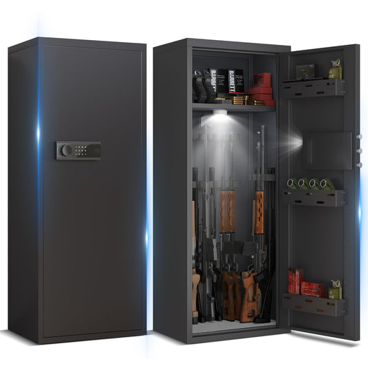 SY 10-12 Unassembled Gun Safe with LCD Screen and Silent Mode