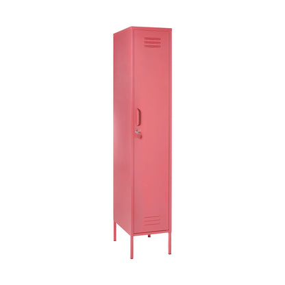 Novogratz Cache Single Metal Locker Storage, Mint Cabinet