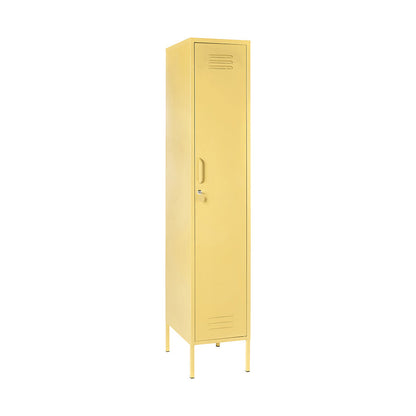 Novogratz Cache Single Metal Locker Storage, Mint Cabinet