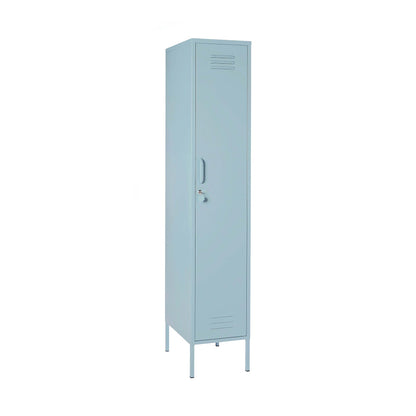 Novogratz Cache Single Metal Locker Storage, Mint Cabinet