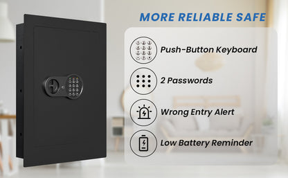 XB-KW /Tall Wall Safes