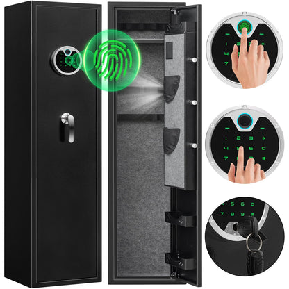 XB-G3-138W Fingerprint Gun Safes for Rifles and Shotguns