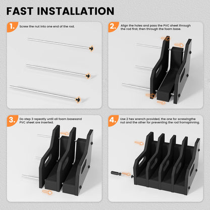 XB-Pistol Rack/4 with Gun Safe Accessories