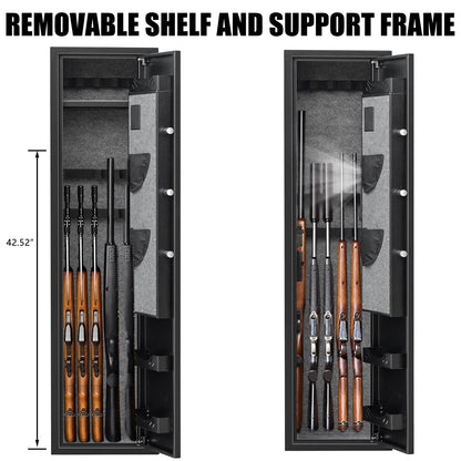 XB-G2-138D Rifle Gun Safe with 3 Adjustable Racks